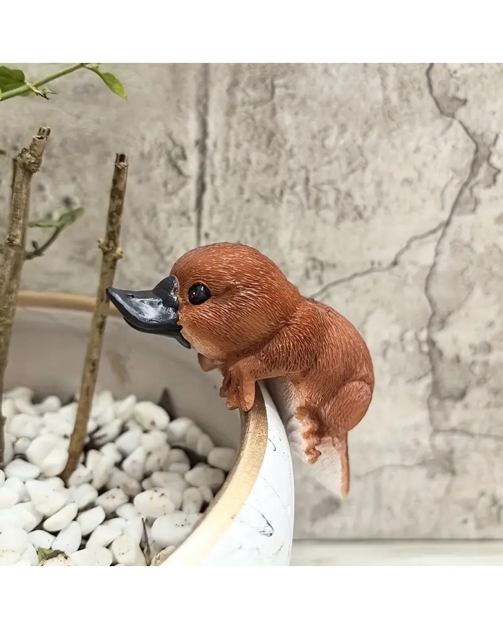 YY5924 Bebek Hayvancıklar 2 Saksı Süsü Silikon Kalıp